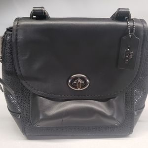 Coach Faye Backpack Black